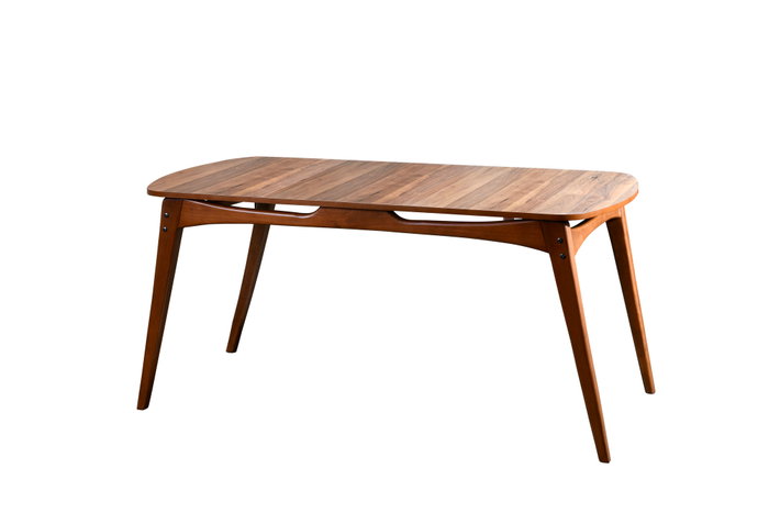 Hanah Home Mesa de Comedor Touch - Madera de Carpe, Nogal